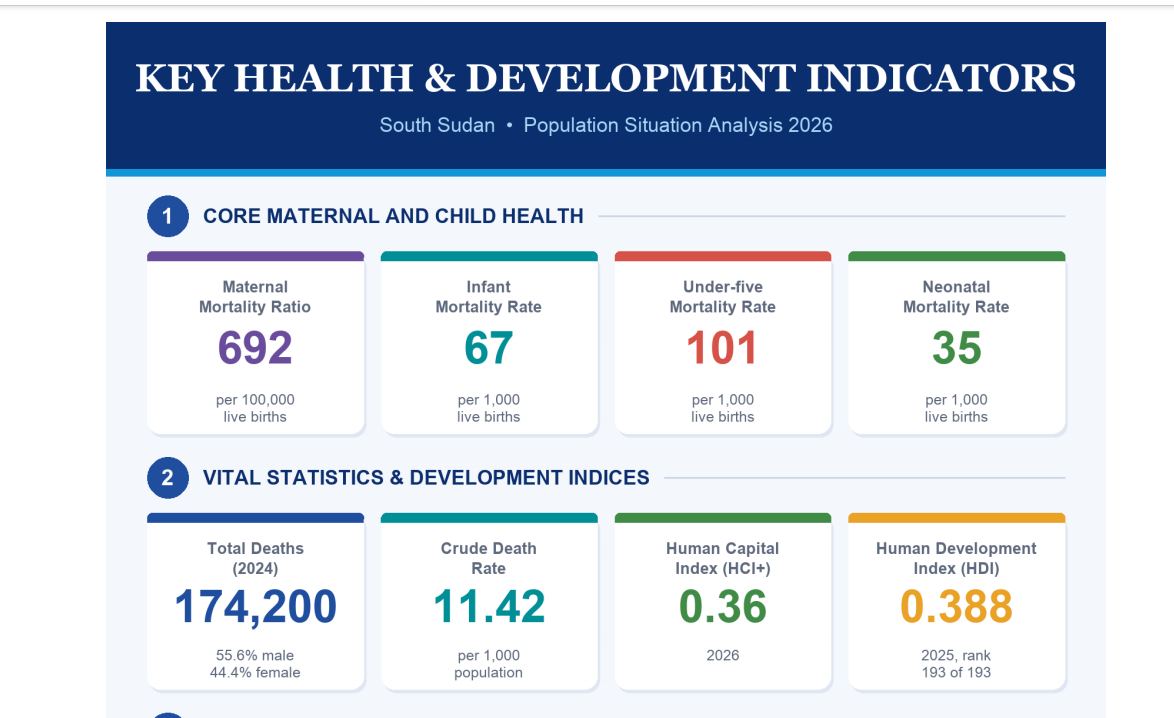 Population Situation Analysis Report